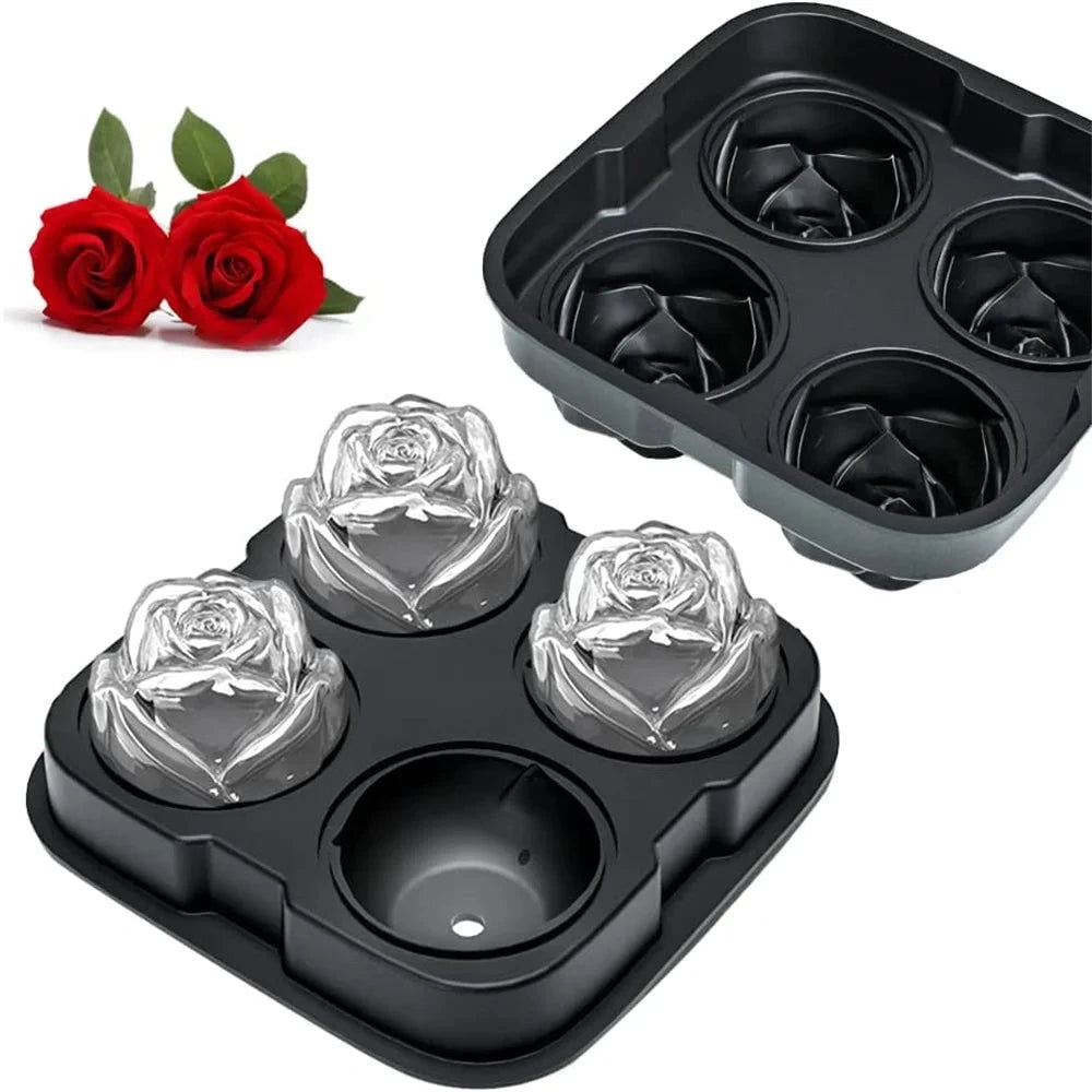 Rose 3D-Silicone Mould