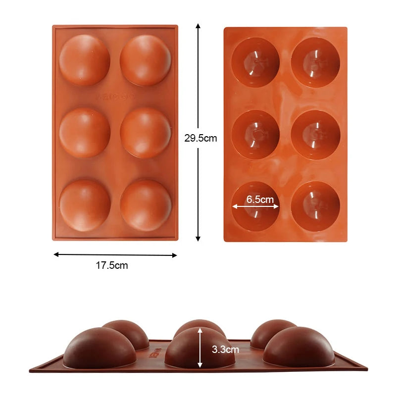 Half Sphere Silicone Mould