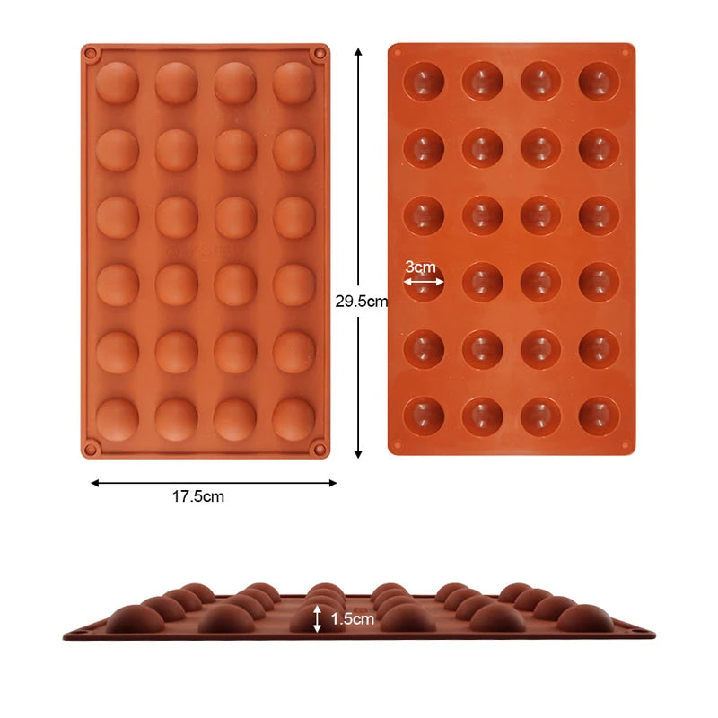 Half Sphere Silicone Mould