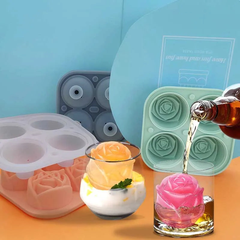 Rose 3D-Silicone Mould