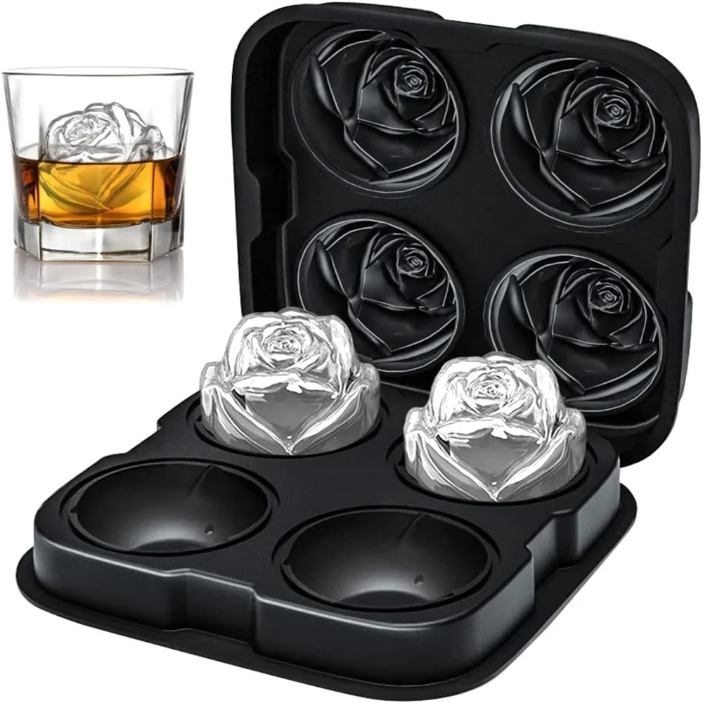 Rose 3D-Silicone Mould