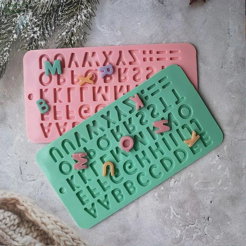 Alphabet Silicone Mould