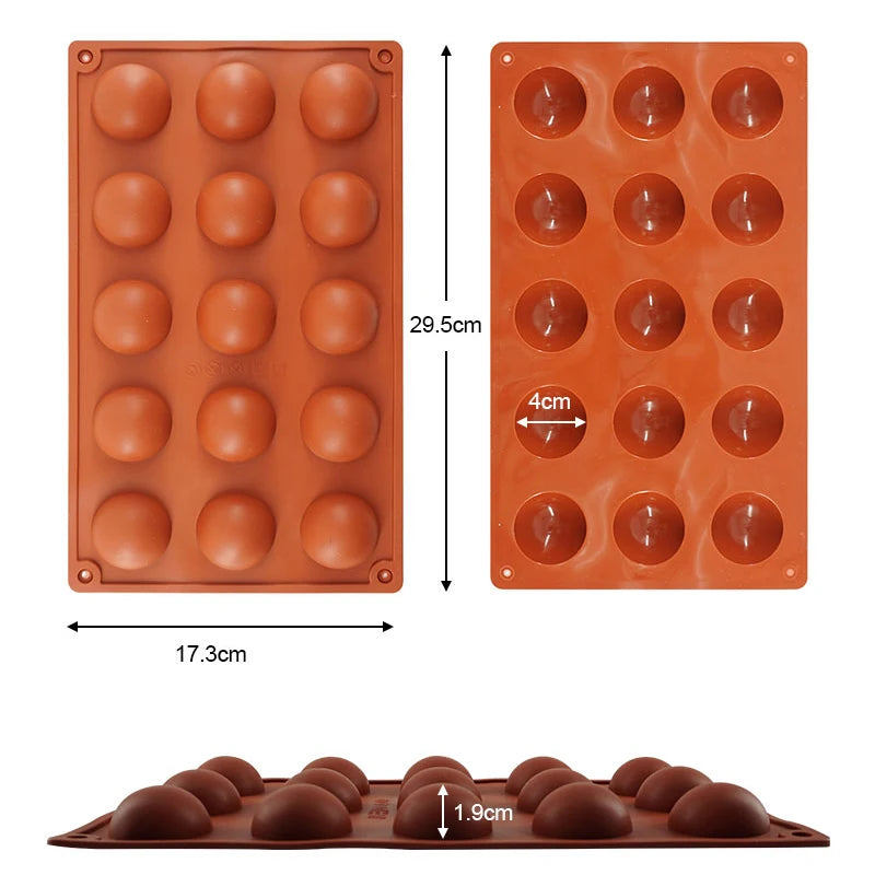 Half Sphere Silicone Mould