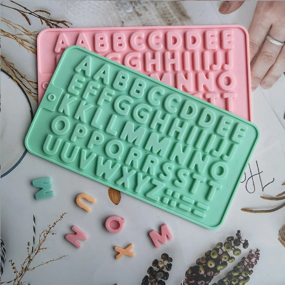 Alphabet Silicone Mould