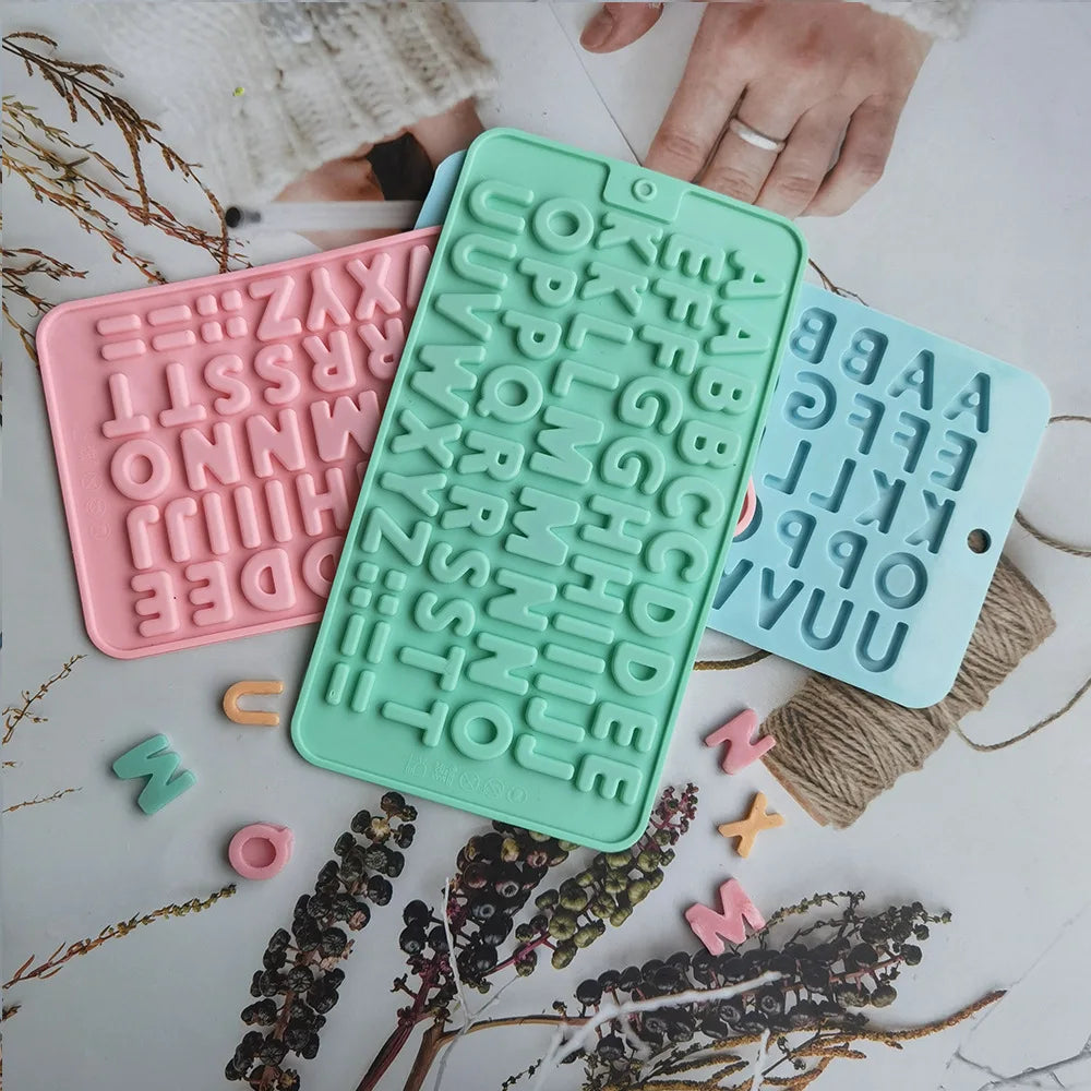 Alphabet Silicone Mould