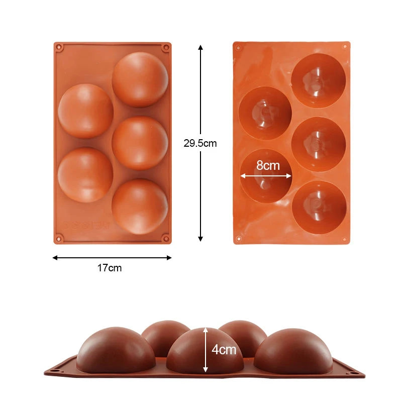 Half Sphere Silicone Mould