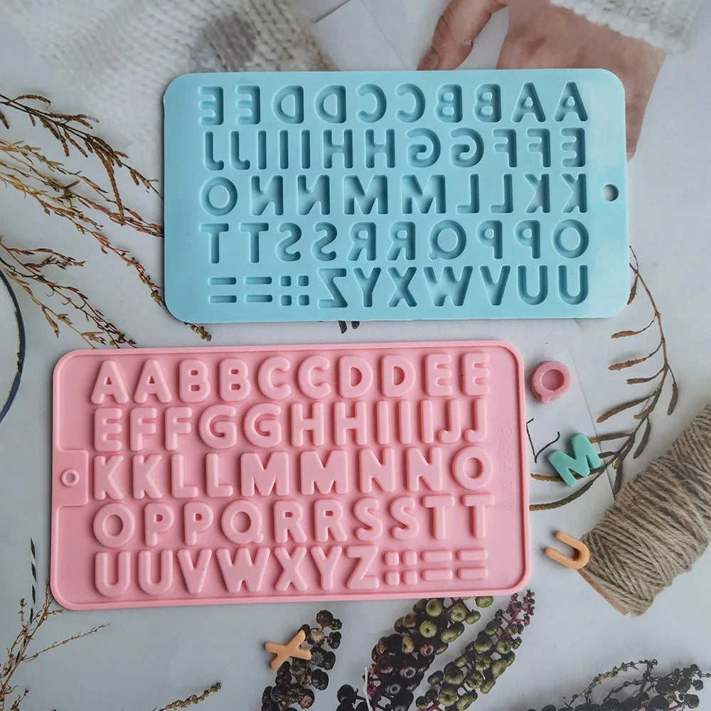 Alphabet Silicone Mould