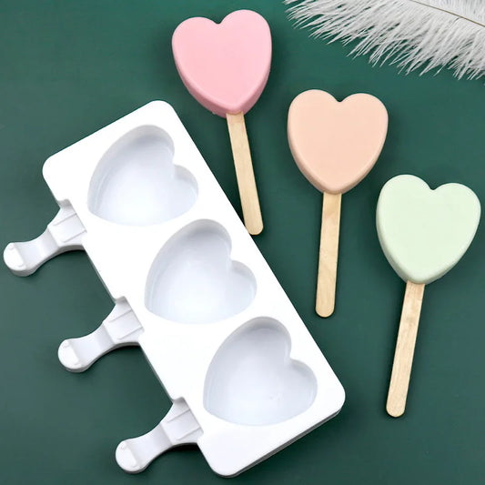 Heart Popsicle Mould