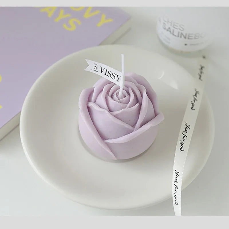 Single Rose 3D-Silicone Mould