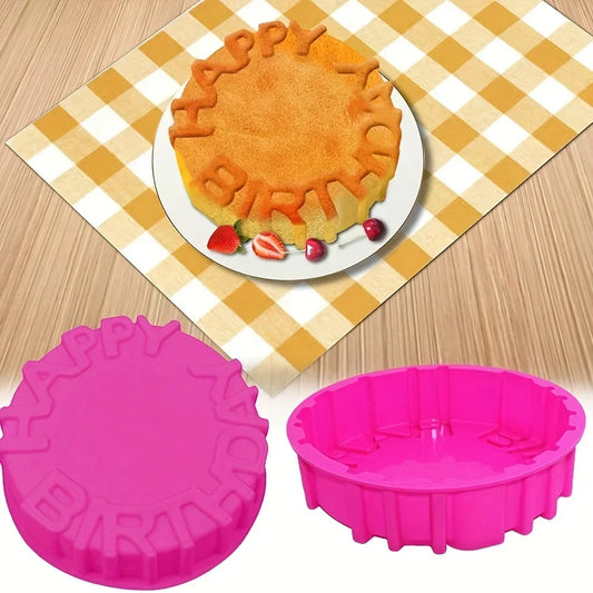 Birthday Silicone Cake Pan