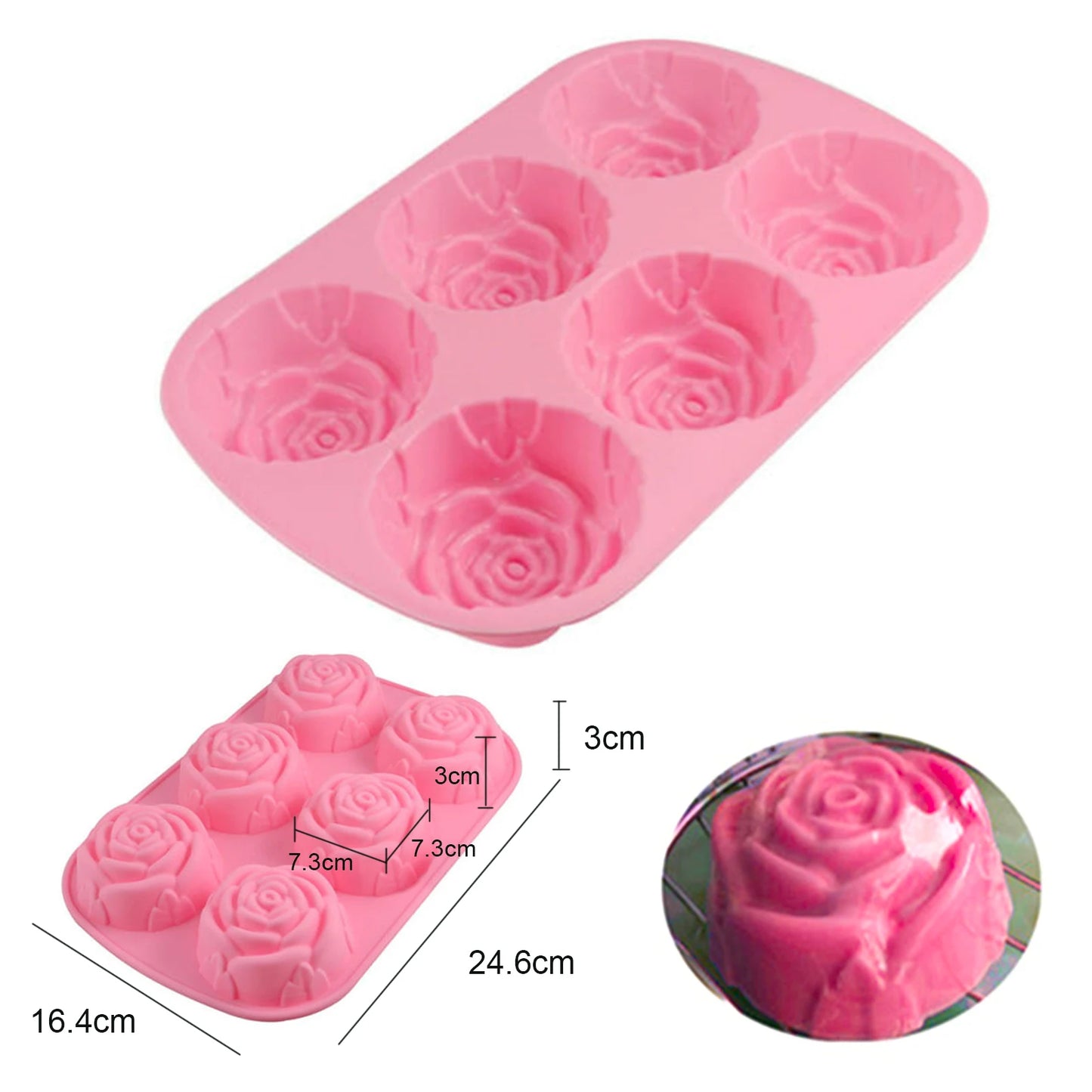 Rose Silicone Mould